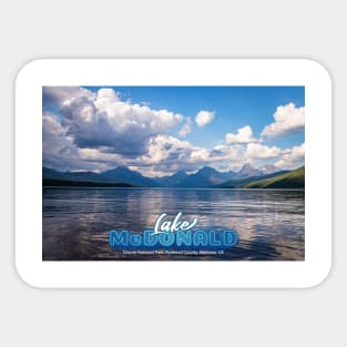 Lake McDonald Sticker